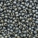 Miyuki rocailles Perlen 8/0 - Metallic matte silver gray 8-2002